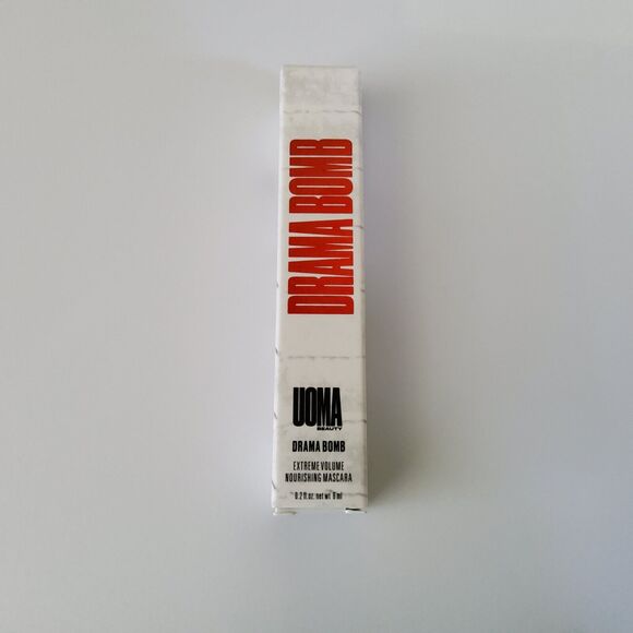 UOMA Beauty DRAMA BOMB Extreme Volume Nourishing Mascara .2floz Travel Size - Picture 1 of 6